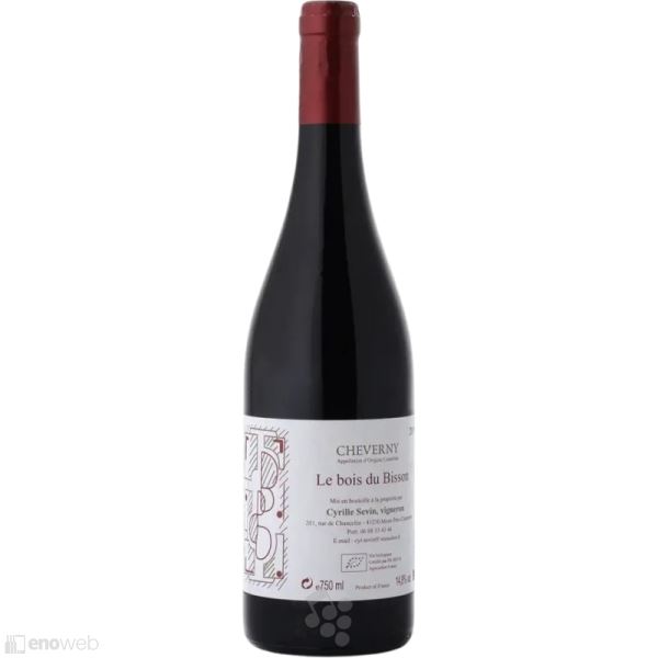 Cyrille Sevin, Cheverny Le bois du Bisson 2022, 750 ml